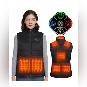 Kovnlo black heated vest